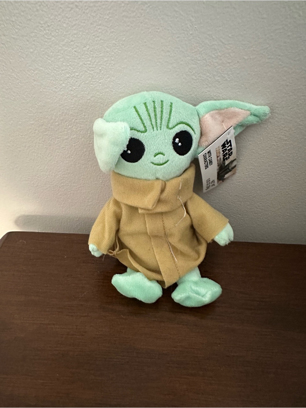 The Child Plush Doll - Light Green with Tan Robe